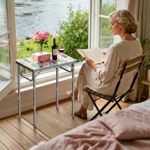 2ft Small Folding Table (Spring Blossom)