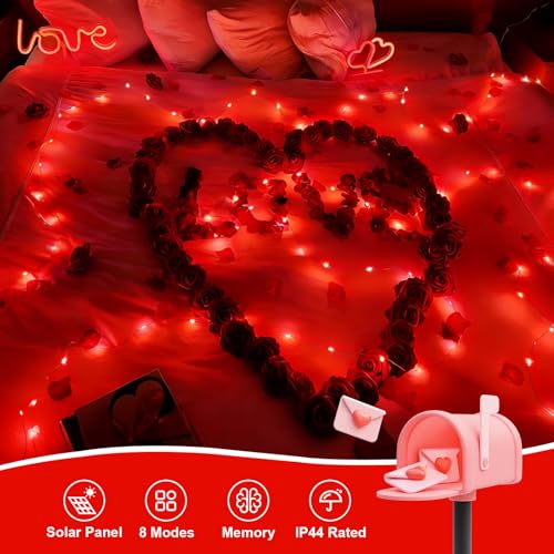 4 Pack Solar Fairy Lights (33 Foot)