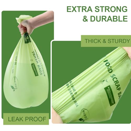 100% Compostable Trash Bags (70 Count)