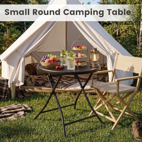 Folding Small Outdoor Side Table