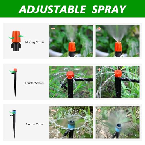 256FT Automatic Drip Irrigation System Kit