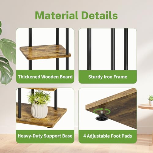 Plant Stand Indoor with Grow Lights