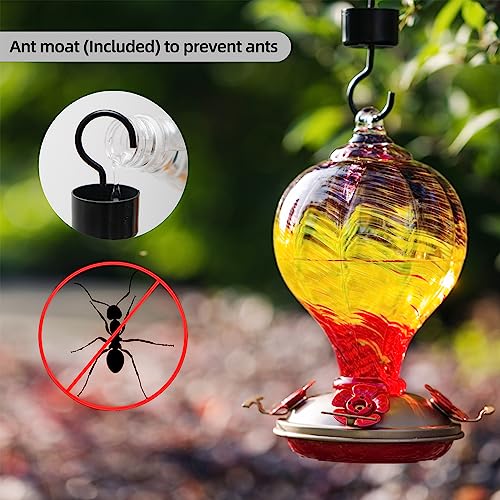 Gifts for Women Hummingbird Feeders (Wavy Mauve)
