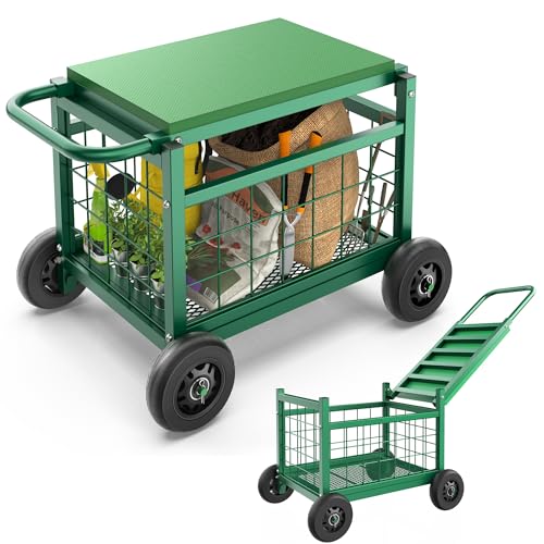 Garden Cart with Seat