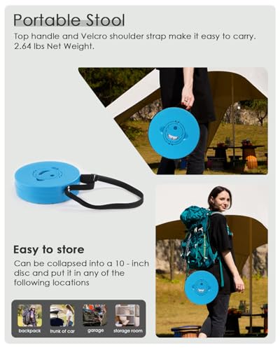 18 in Collapsible Stool