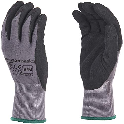 Micro Foam Nitrile Coated Safety Work Gloves (12 Count)
