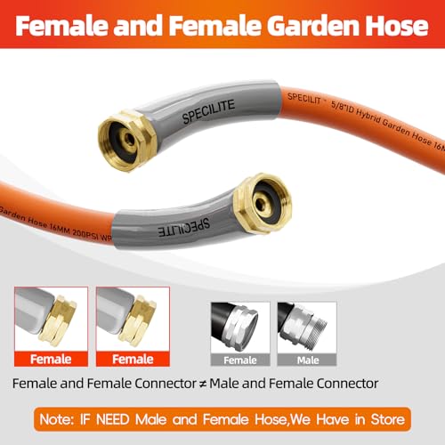 Short Garden Water Hose 5ft x 3 (5 Foot)