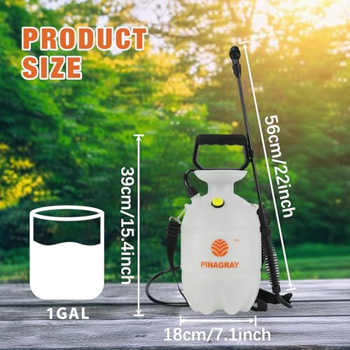 1 Gallon 3.78L Pressure Sprayer