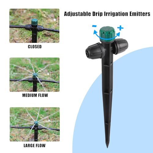 Anti Drop Drip Irrigation Emitters for 1 (25 Count)