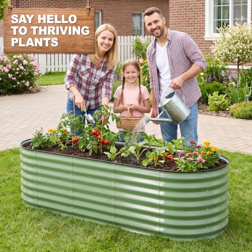 Galvanized Raised Garden Bed Outdoor