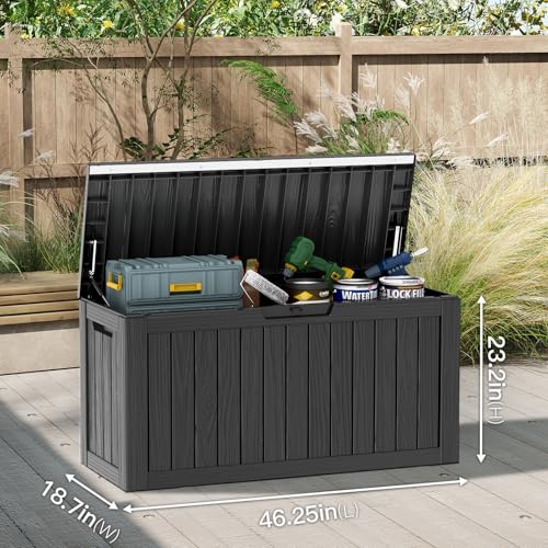80 Gallon Deck Box (Black / 80 Gallon)