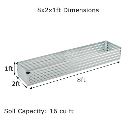 8x2x1ft 2 Pack (2 Count)