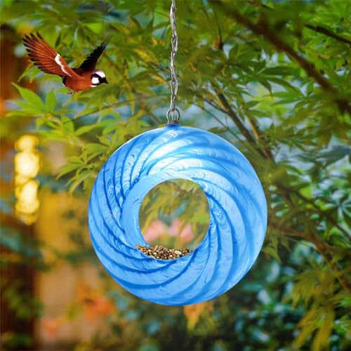 Glass Bird Feeder