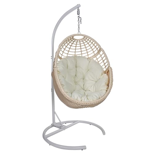 Hanging Egg Chair (Light Beige)