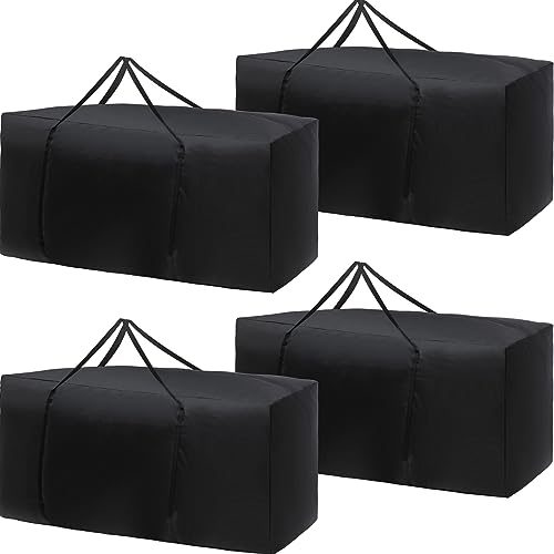 4 Pcs Patio Cushion Storage Bags Waterproof (2 Count)