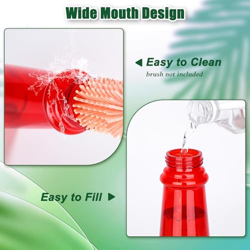 10oz Plastic Hummingbird Feeders for Outdoors (2 Count)