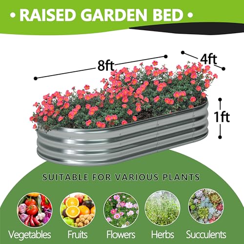 8x4x1ft 2 Pack (2 Count)