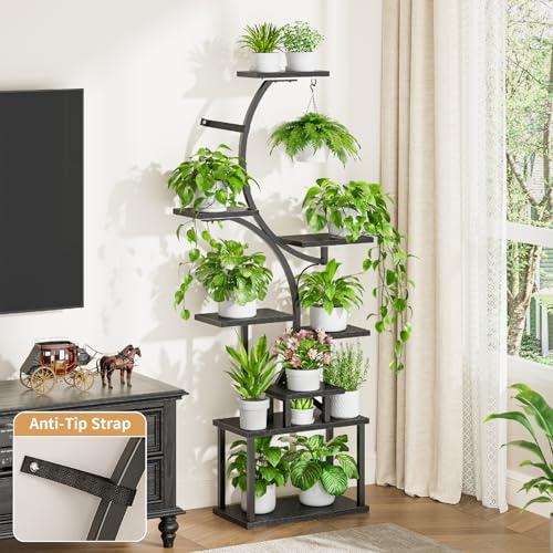Plant Stand Indoor with Grow Light