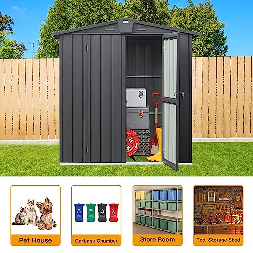 Domi Outdoor Storage Shed 5.7' x 3’