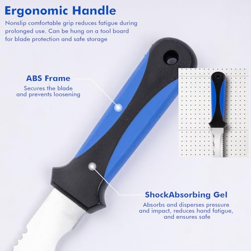 Insulating knife (short blue)