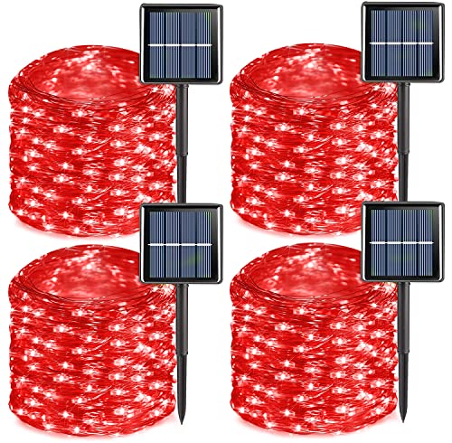 4 Pack Solar Fairy Lights (33 Foot)