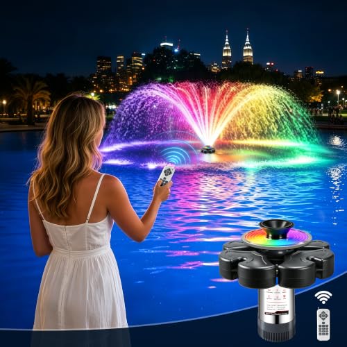 Pond Fountain Aerator (Black D)