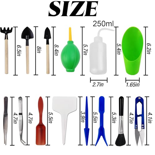 20PCS Set Succulent Tools Set (20 Count)
