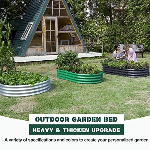 Galvanized Raised Garden Bed Kit