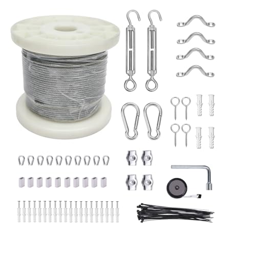 3 38" Wire Cable Rope Kit (100 Foot)