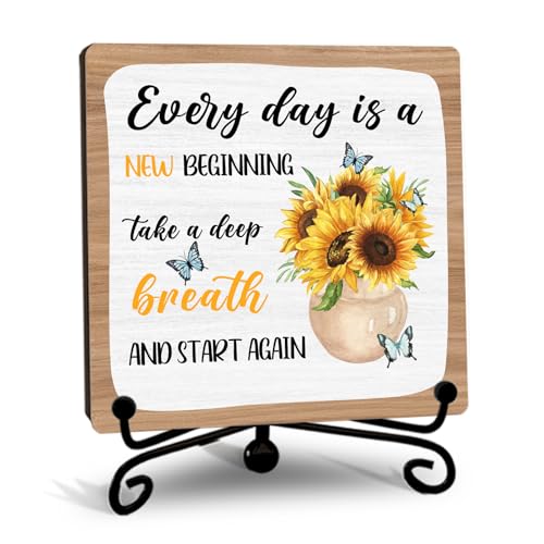 Home Decor for Rustic Farmhouse (Retro Sunflower 9)