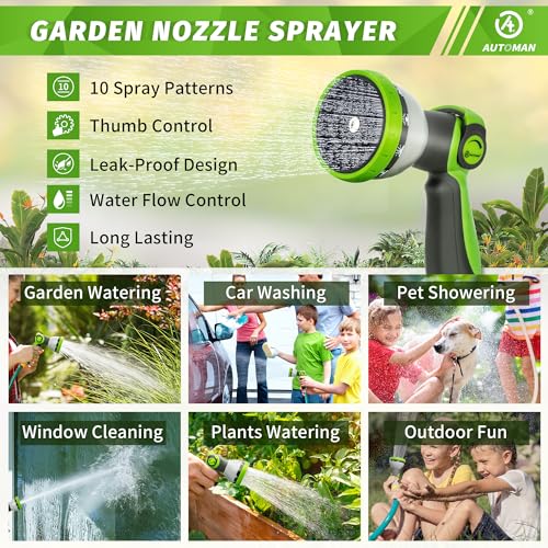 Garden Hose Nozzle Sprayer