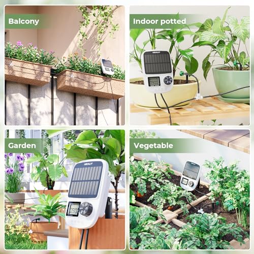 Solar Drip Irrigation System with Timer