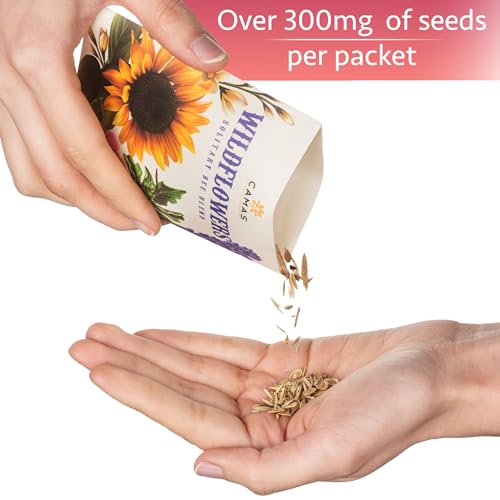 Camas Pollinator Wildflower Seed Packets (20 Count)