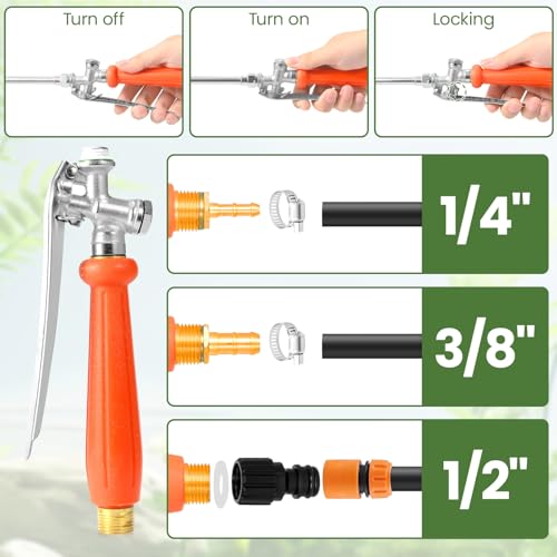 29" Sprayer Wand All Metal Replacement Sprayer Wand