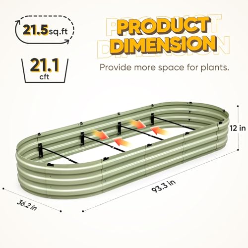 Raised Garden Bed Kit 2025 Upgraded Quick