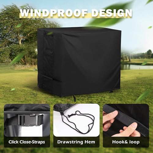 Outdoor Island Table Cover for Feasto Grill Cart with Storage Cabinet