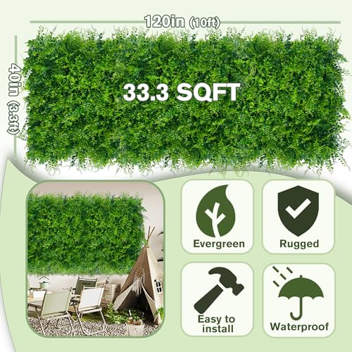 40"x120" 33.3 SQFT (34 Sq Ft)