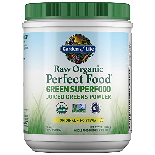 RAW Organic Perfect Food Juiced Greens Powder (7.3 Ounce)