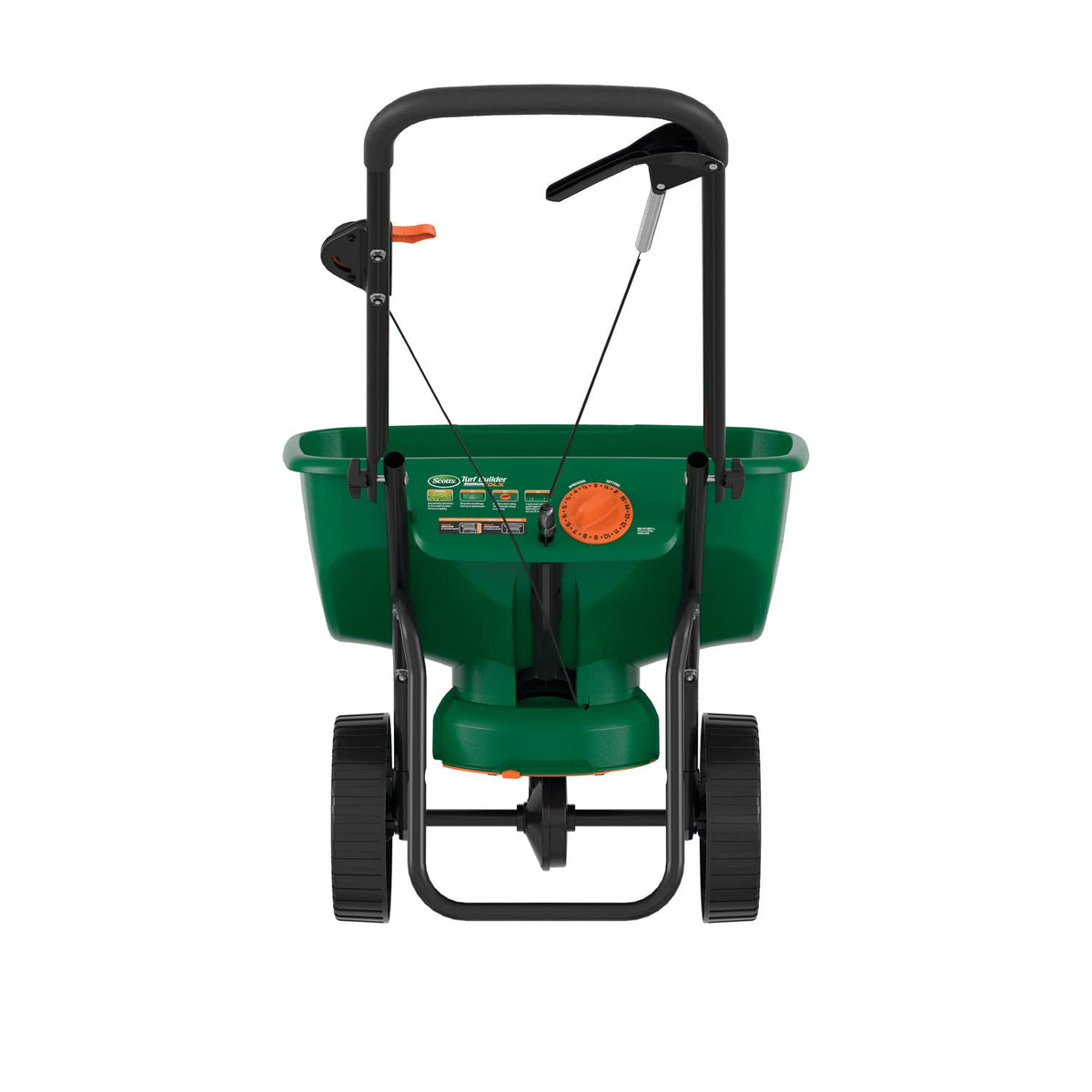 Turf Builder EdgeGuard DLX Broadcast Spreader for Seed