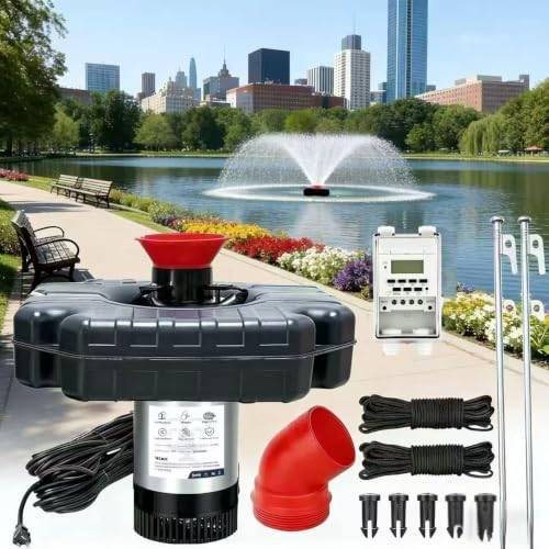 Pond Fountain Aerator Pump