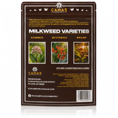 Monarch Butterfly Garden Kit with Milkweed Seeds (4 Ounce)