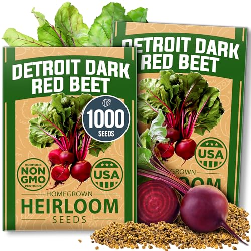 Detroit Dark Red Beet Seeds (2 Count)