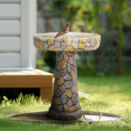 Stone Like Outdoor Bird Bath