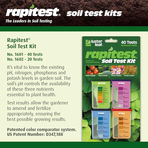 Rapitest Soil Test Kit for Gardens (20 Count)