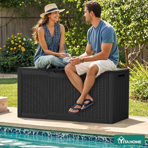 80 Gallon Resin Deck Box