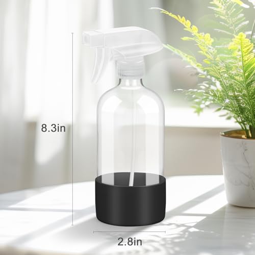 Glass Spray Bottles (2 Count)