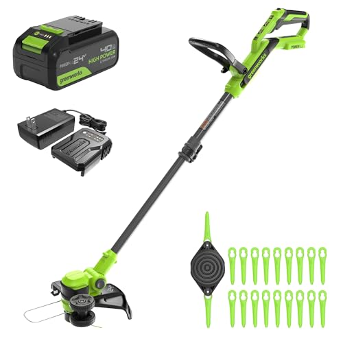 24V 12 in Cordless String Trimmer (String Trimmer / 12" Trimmer Deluxe (4.0Ah))