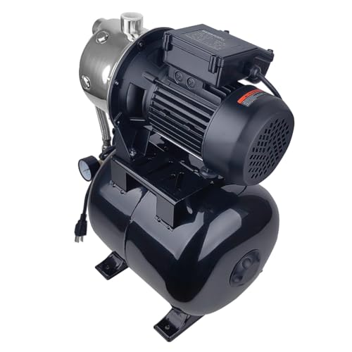1.6HP Shallow Well Pump with Pressure Tank (1.6hp-JS-120-G-1")