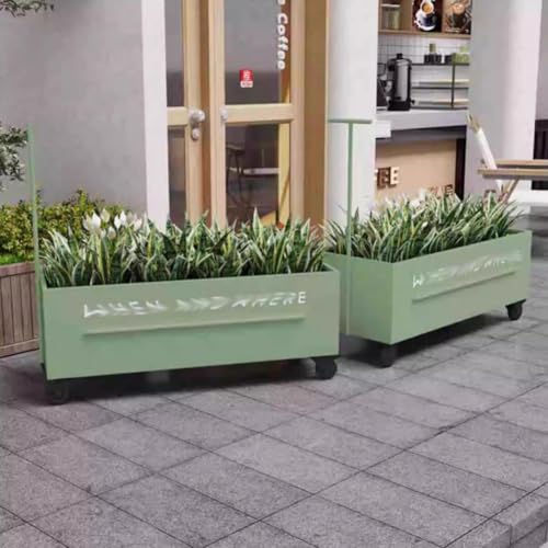 Raised Garden Bed Outdoor with Wheels