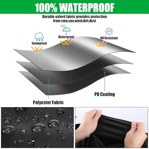 Outdoor Table Cover for 36 Inch Patio Prep Table Furniture
